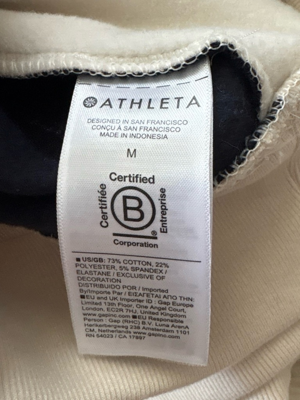Athleta forever fleece hoodie sz Medium - Picture 7 of 10